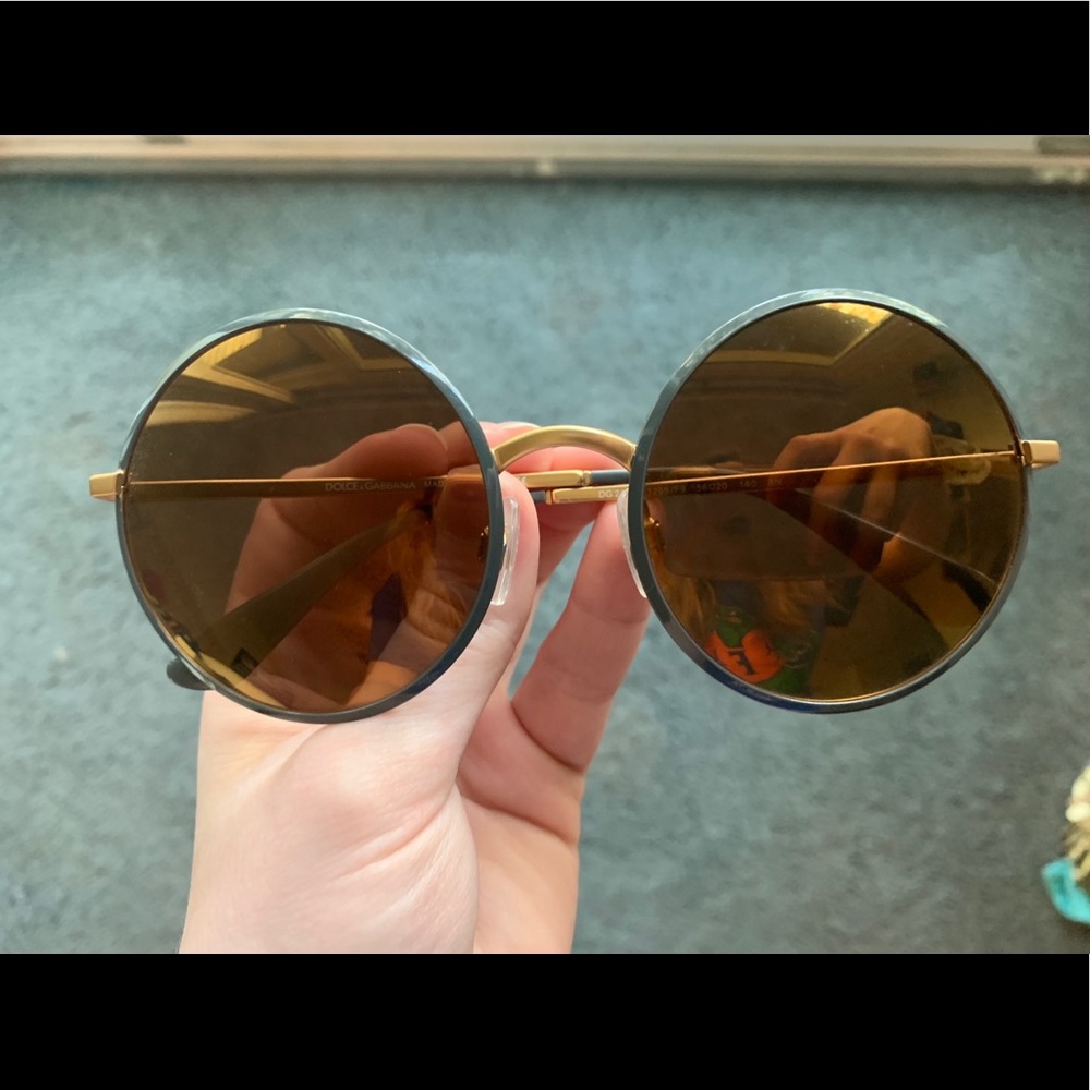 Dolce & Gabbana circular sunglasses